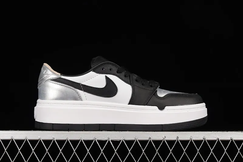 All categories Air Jordan Jordan series basketball shoes Air Jordan 1 Low Air Jordan 1 Elevate Low SE "Wolf Grey" Little AJ thick-soled retro basketball shoes DQ8561-001